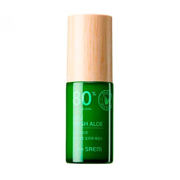 Зволожувальна есенція для обличчя The Saem Jeju Fresh Aloe Essence з алое вера, 35 мл